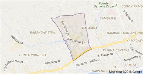 Labangon Town Center Map .